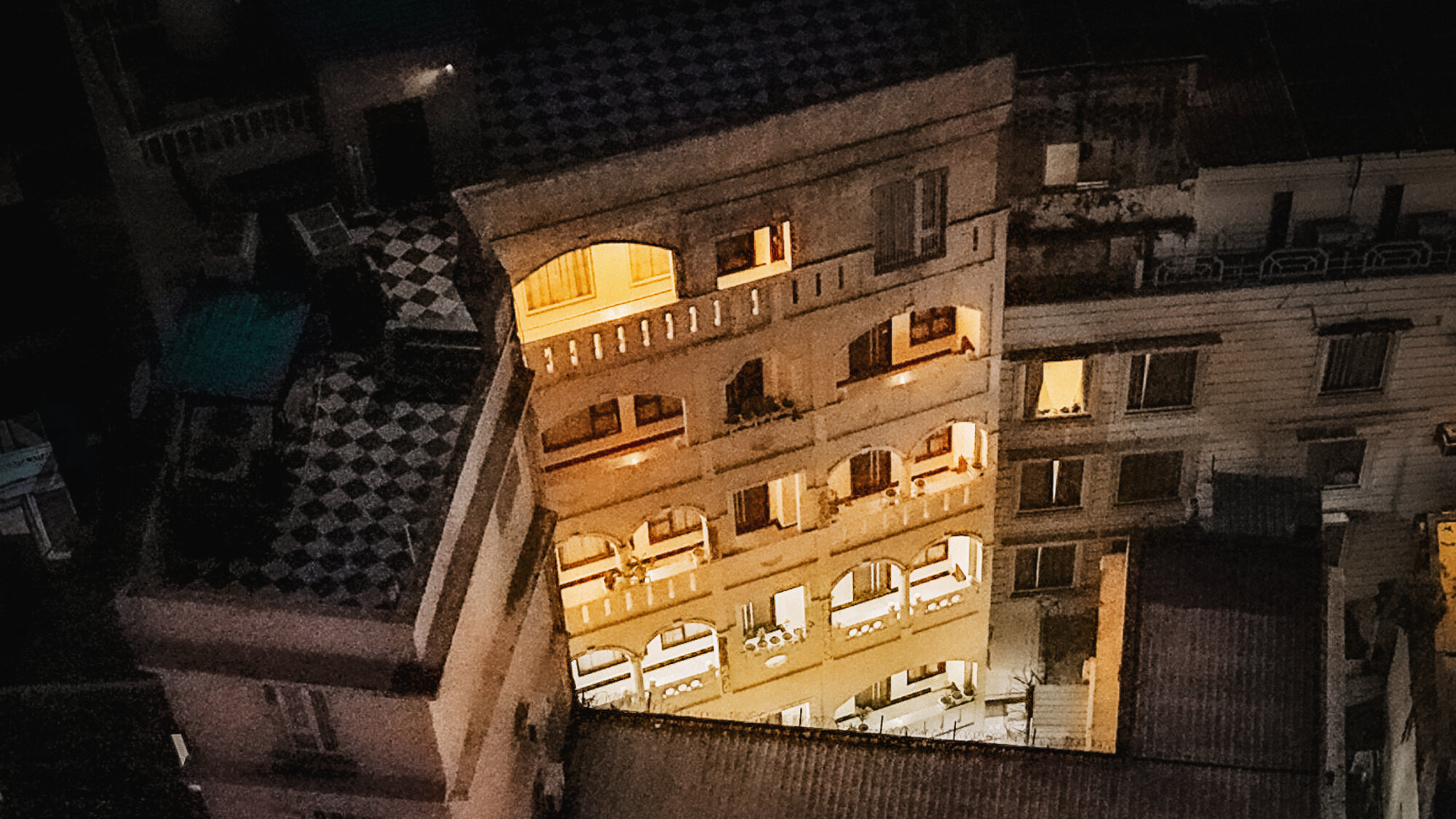 Evening over Banaras from Shree Ganesha Palace